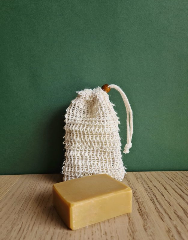 Sapone con Sacchetto in Sisal
